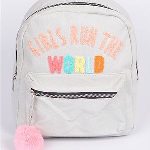 “Girls run the world” backpack